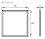 Panel podtynkowy Led Midal 60x60