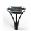 Solarna lampa parkowa 15W Park-231R 3000lm ze słupem i fundamentem