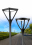 Latarnia parkowa Park Plus LED słup aluminiowy 4-5m czarny