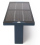 Ławka solarna V1-02 bez oparcia USB/LED