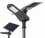 Lampa solarna LED Delphini-0X ze słupem aluminiowym i fundamentem