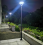 Lampa solarna parkowa LED 12W 1500LM panel 20W LiFePO4