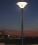 Latarnia solarna uliczna LED 17W panel 25W ze słupem aluminiowym i fundamentem