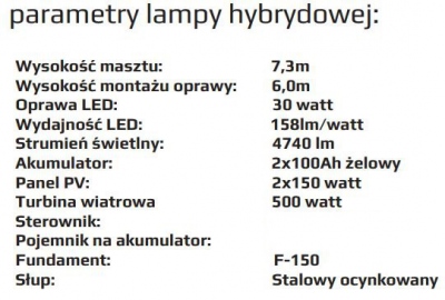 Lampa Hybrydowa Kanopus 5-6m