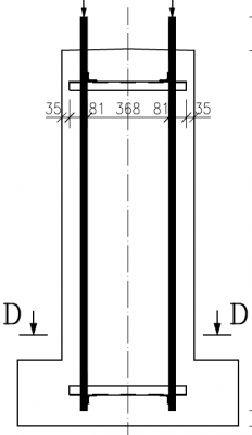 Fundamenty F 1/2/3 wg projektu