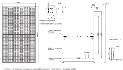 Panele solarne JaSolar JAM60S10 330-350/MR