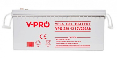 Akumulatory żelowe VPRO Solar 12V