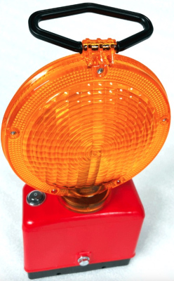 Lampa drogowa dzienna całodobowa super flash LED dwustronna U-35a