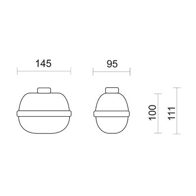 Oprawa hermetyczna FIBRA III T8 PC, IP66, IK10