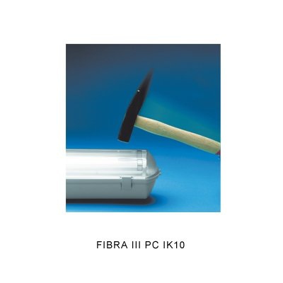 Oprawa hermetyczna FIBRA III T8 PC, IP66, IK10
