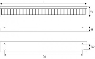 System opraw natynkowych CIRRUS 2 System n/t