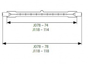 Żarówka halogenowa 230V J118