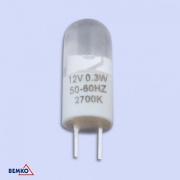 Żarówka LED G4 0.3W 12V 2700K