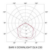 Oprawa z modułem awaryjnym BARI II DOWNLIGHT DLN 230