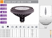 Żarówka AKME SPOT LED ES111 15W