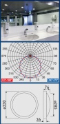 Oprawa LED Uran U-330 20W