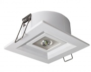 Oprawa P Eco Led 3w (opt. Universal) 1h Jednozadaniowa Biała