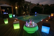 Stolik LED Cube 40