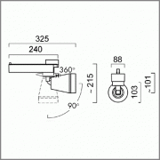 Reflektor metalohalogenkowy AST G12 EVG