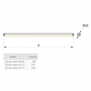 Liniowe źródło światła LED LEDstar narrow T8