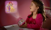 Disney Projektor i lampka nocna 2 w 1 Princess, różowy, LED