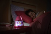 Disney Projektor i lampka nocna 2 w 1 Princess, różowy, LED