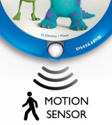Disney Lampka nocna z czujnikiem Monsters, wielokolorowy, LED
