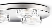 InStyle Oprawa sufitowa Mira, chrom, LED