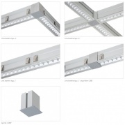 Deco Line System Cube "X" Aluminium Anodowane Co 88,5mm