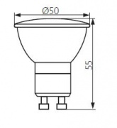 Lampa z diodami LED GU10