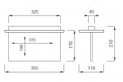 Oprawa dwustronna kierunkowa PLEXI LED