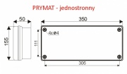 Oprawa ewakuacyjna PRYMAT LED