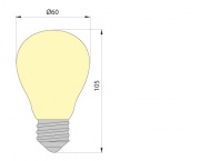 Żarówka LEDSTAR CLASIC E27