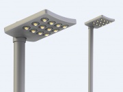  Bowi Lampa led Trevor 60W z masztem 3m DW