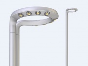  Bowi Lampa led Zeke 80W z masztem 3m DW