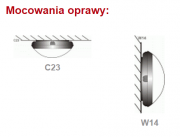 Oprawa H-207 TELESTO