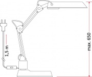 Lampka biurkowa Sigma RF636