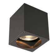  SLV Big Theo Ceiling Out Lampa Sufitowa, Kwadrat, Antracyt, Es111, Maks. 75w