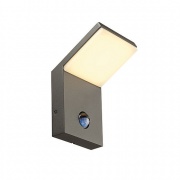  SLV Ordi, Led Lampa ścienna, Antracyt, 3000k, Z Czujnikiem