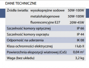 Oprawa uliczna E27 / E40