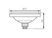Lampa z diodami LED ES 111 LED