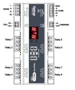  Elektriko Digidim Relay DALI 8x10A