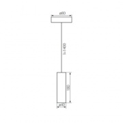 Lampa wisząca Rolsa LED M
