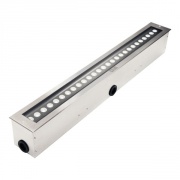 Groundline As Led 636 Ed 14w Biały 6000k Ip67 10  Srebrny