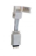  Elektriko Szybkozłączka taśma LED 10mm - wtyk męski 4 pin