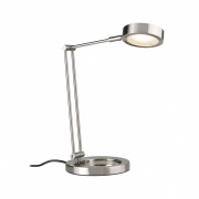 Zed LED lampka biurkowa 6,7W żelazo sat.