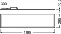 LEDVANCE PANEL LED 1200x300
