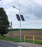 Latarnia Turbine Solar LED Duo