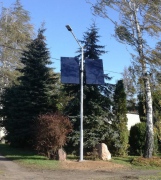  Elektriko Lampa solarna uliczna Procjon