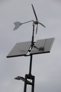 Latarnia solarna Turbo Dual Solar LED